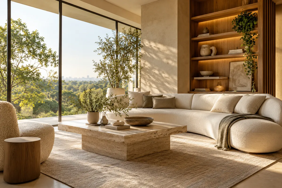 Apartamento Horizonte — arquitetura de imóvel inexistente — imagem conceitual gerada por IA